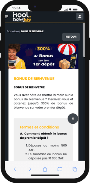 koolbet237 bonus bienvenue