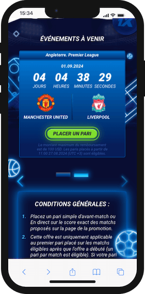 pari sans risque man utd vs liverpool sur bpsg