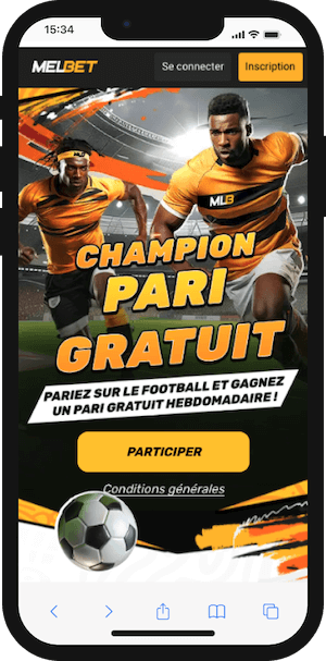 melbet promo sur le foot